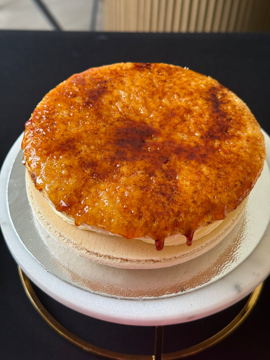 Crème Brûlée Cake