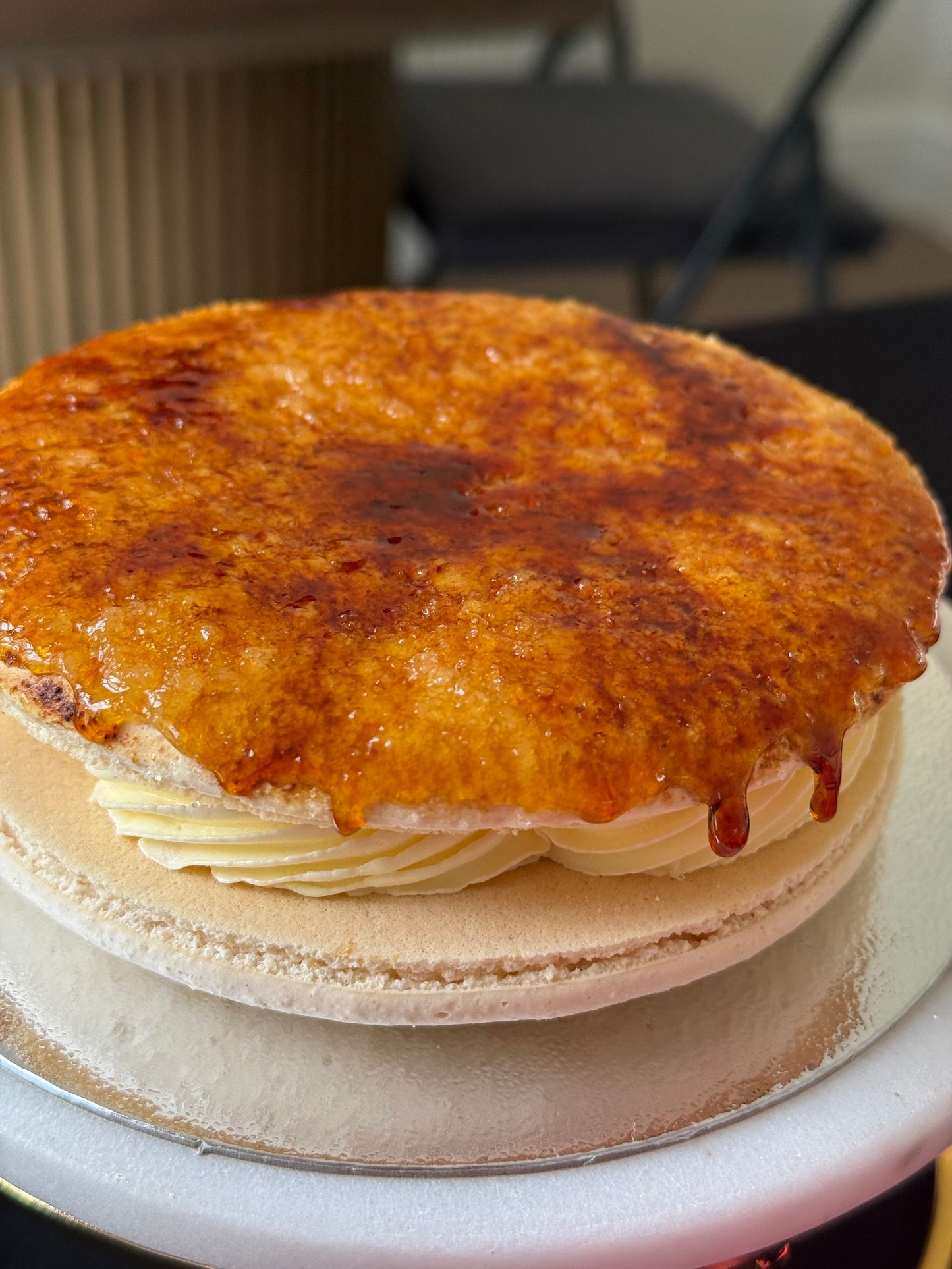 Crème Brûlée Cake