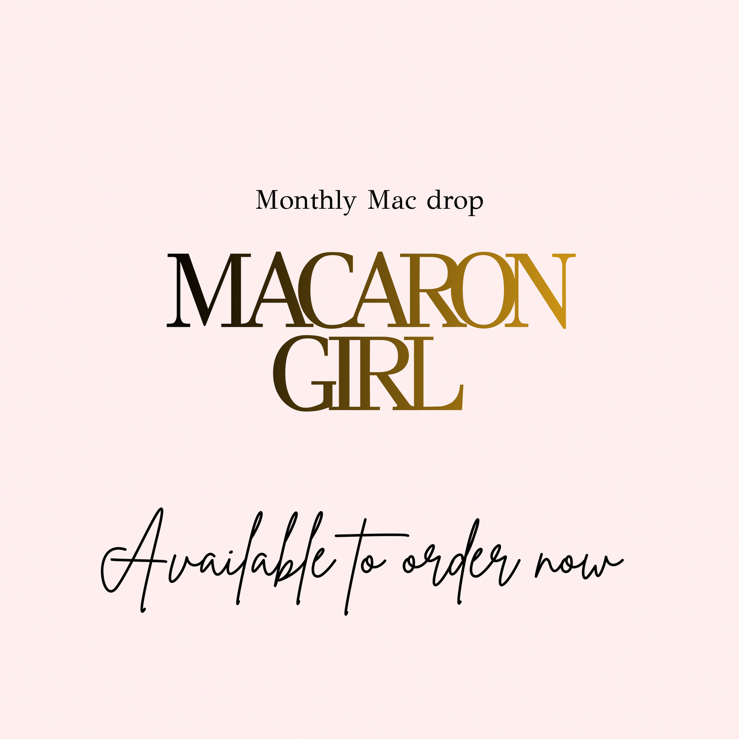 NEW - Monthly Mac Drop Box of 8